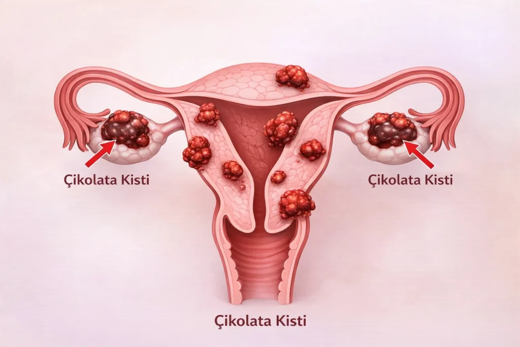 Çikolata kisti nedir