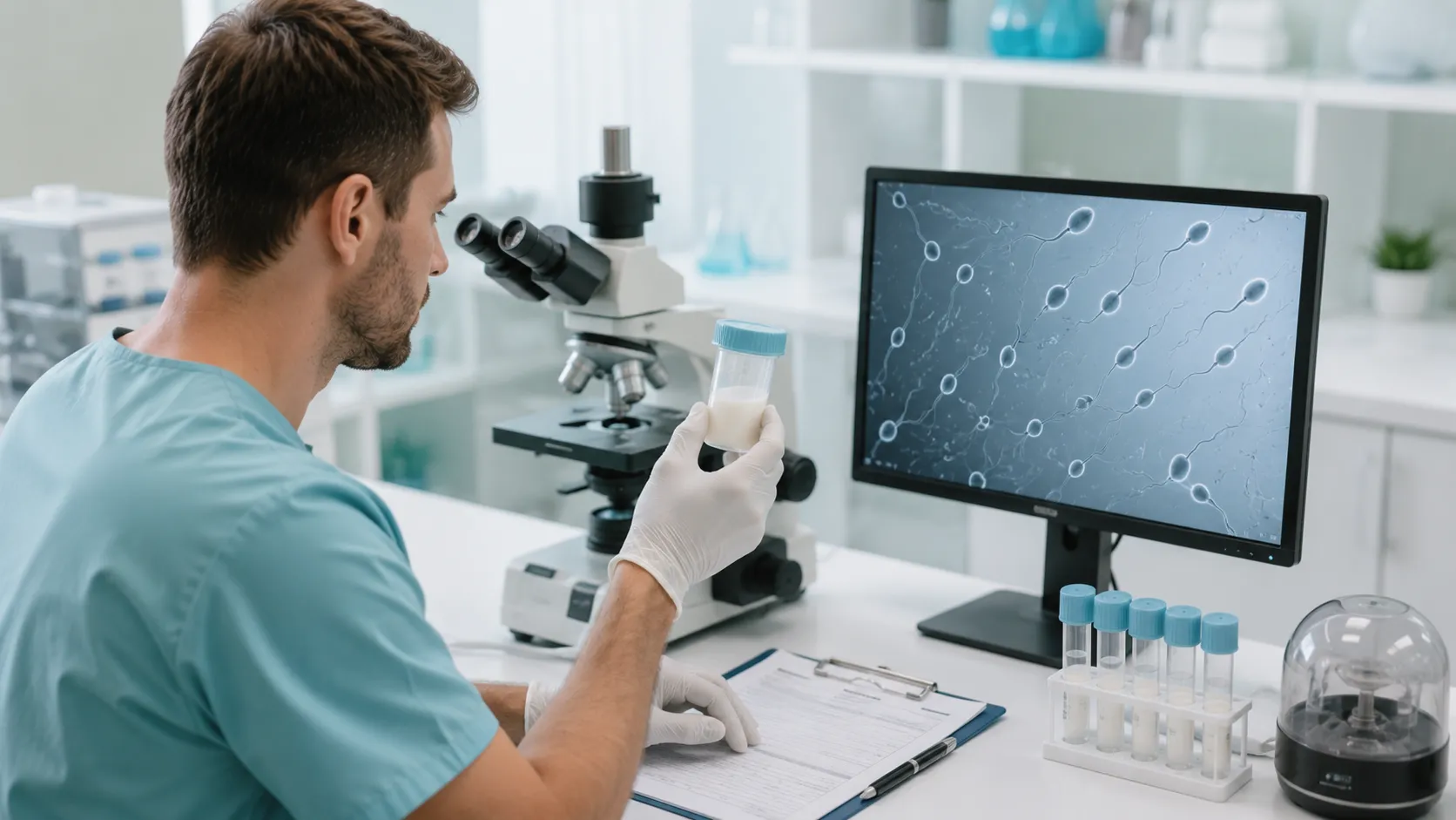 Sperm testi spermiogram